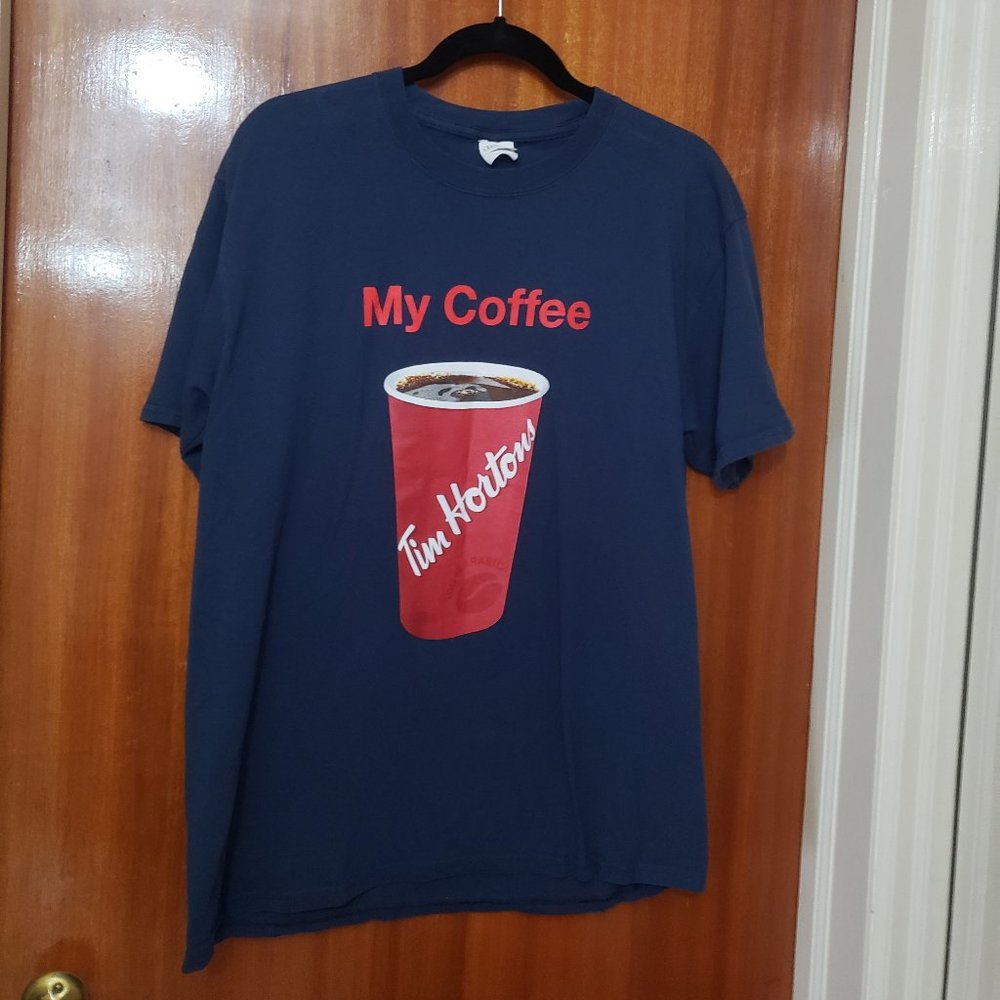 Tim Hortons Oshawa Generals t-shirt size Large
